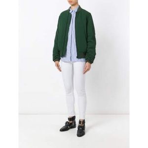 Acne Studios Green Bomber Jacket